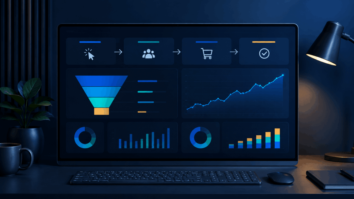 Dashboard voor conversiemeting en Google Ads-rendement - afbeelding vergroten