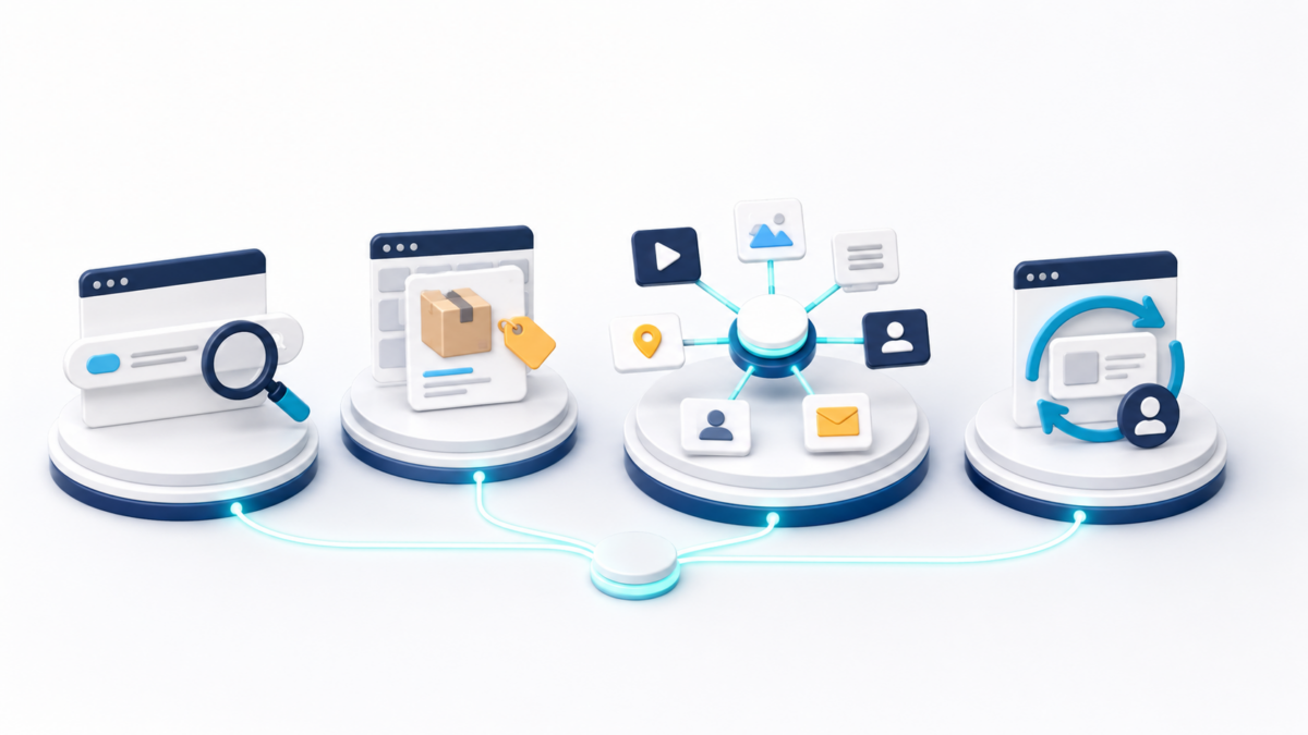 Visualisatie van zoekcampagnes, Shopping, Performance Max en remarketing - afbeelding vergroten