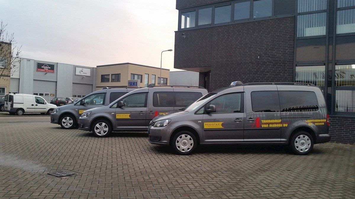 Taxi's Regiotaxi Den Bosch - afbeelding vergroten